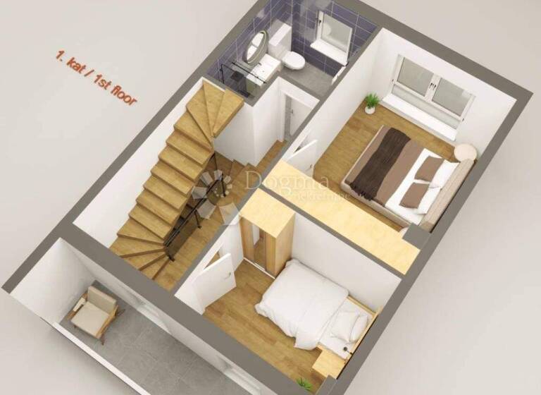 Wohnung zum Kauf 328.000 € 4 Zimmer 113 m² Novalja