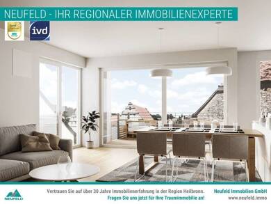 Wohnung zur Miete 1.266 € 3 Zimmer 93,8 m² frei ab sofort Lobenbacher Straße 4/1 Stein Neuenstadt am Kocher / Stein am Kocher 74196
