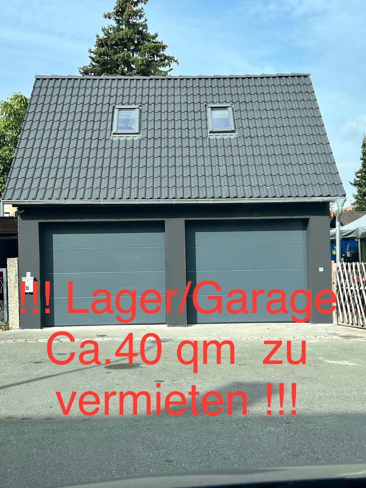 Doppelgarage zur Miete provisionsfrei 900 € Puschendorferstr.1b Gaismannshof Nürnberg 90431