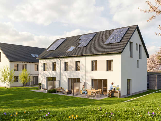 Reihenendhaus zum Kauf - Neubau 679.900 € 5,5 Zimmer 136 m² 215 m² Grundstück Finkenweg 6 Auerbach Bensheim 64625