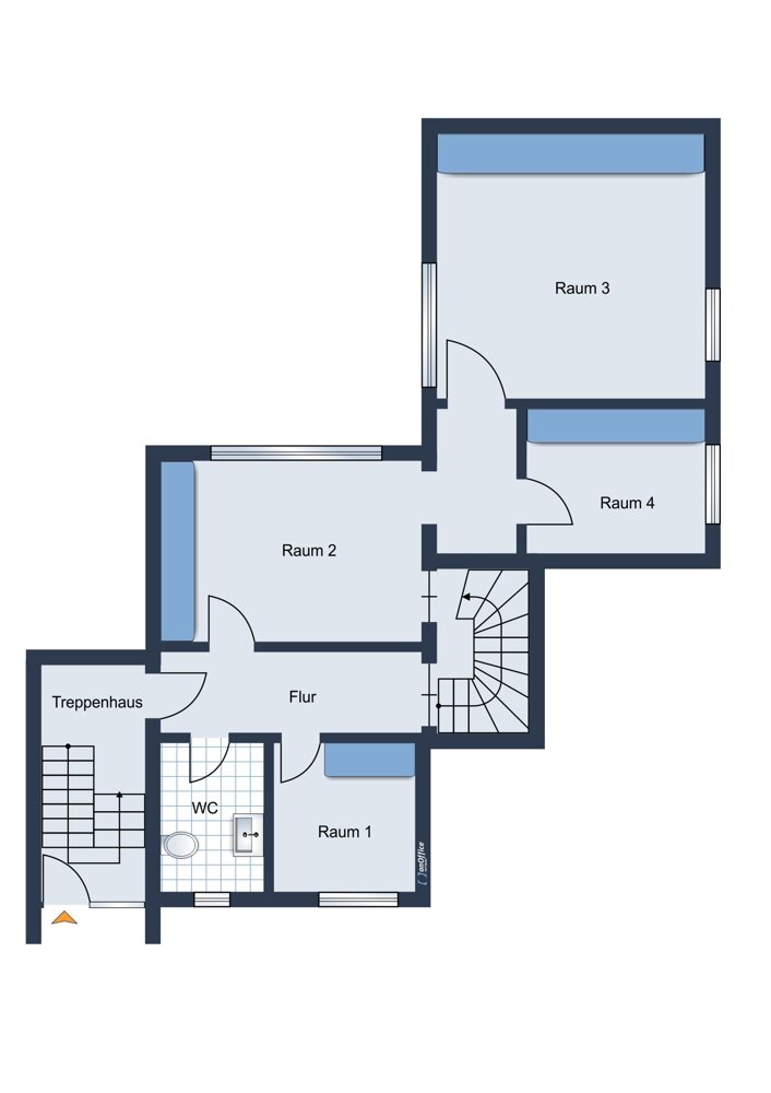 Bürofläche zur Miete 7,52 € 187 m²<br/>Bürofläche ab 75 m²<br/>Teilbarkeit Tinsdaler Weg 177 Wedel 22880