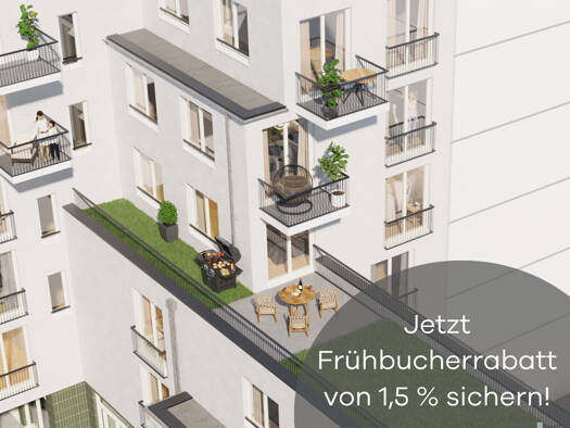 Wohnung zum Kauf provisionsfrei 424.900 € 3 Zimmer 64,5 m² 3. Geschoss Großkölnstr. 53-55 Aachen 52062