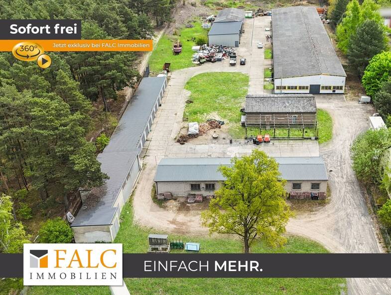 Lagerhalle zur Miete 6.000 € 2.800 m² Lagerfläche teilbar ab 50 m² Storkow Storkow (Mark) 15859