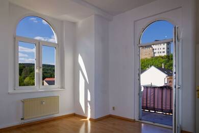Wohnung zur Miete 450 € 3 Zimmer 78 m² 3. Geschoss Poststraße 2 Greiz Greiz 07973