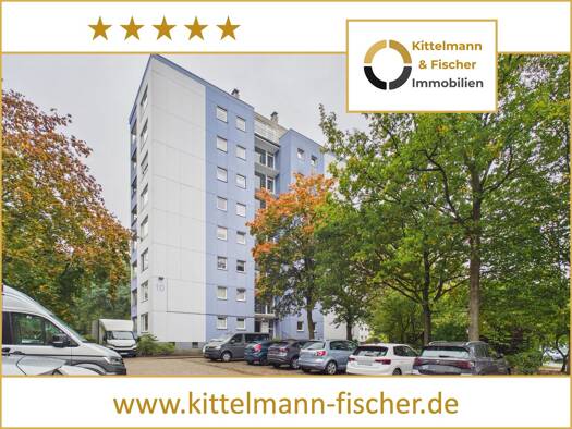 Wohnung zum Kauf 145.000 € 3 Zimmer 63 m² 5. Geschoss Allerstraße 10 Teichbreite Wolfsburg 38448