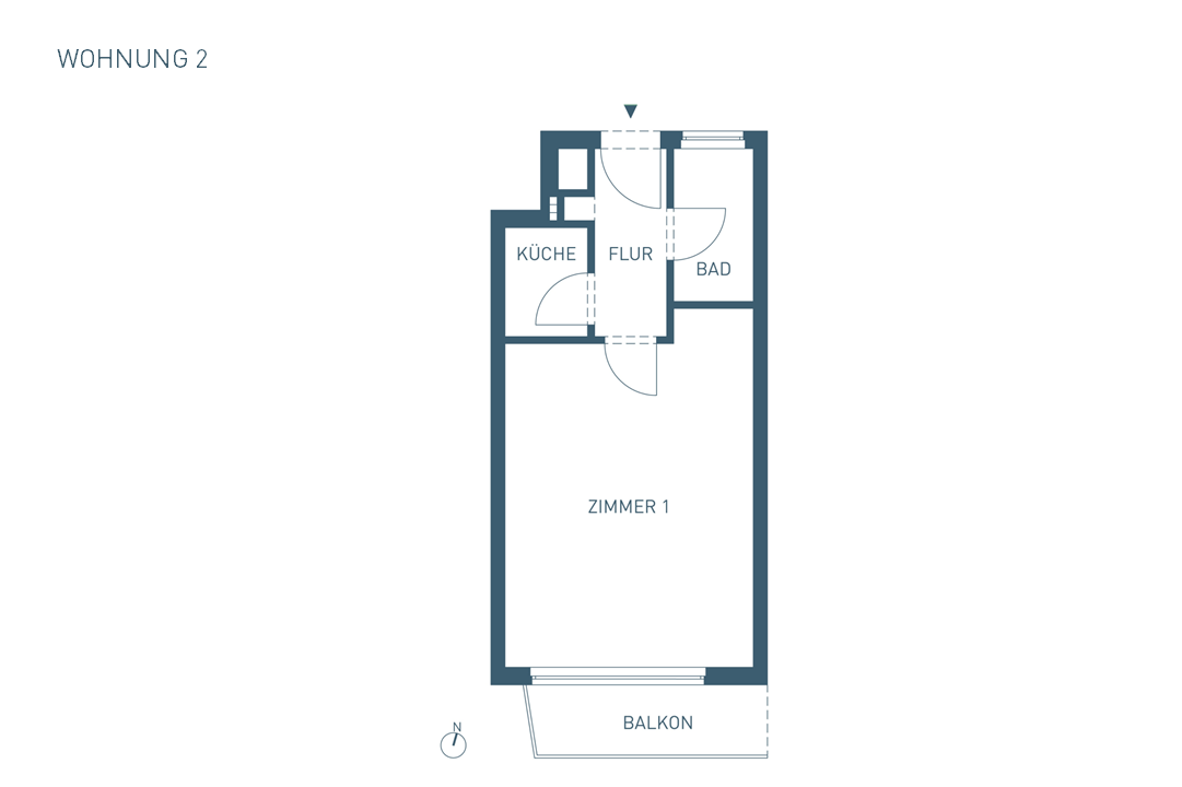 Wohnung zum Kauf provisionsfrei 360.000 € 1 Zimmer 35,8 m²<br/>Wohnfläche 1.<br/>Geschoss ab sofort<br/>Verfügbarkeit Herbert-Weichmann-Straße 2 Uhlenhorst Hamburg 22085