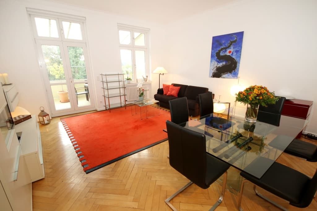 Wohnung zur Miete Wohnen auf Zeit 2.900 € 2 Zimmer 72 m²<br/>Wohnfläche ab sofort<br/>Verfügbarkeit Lindemannstraße Düsseltal Düsseldorf 40237