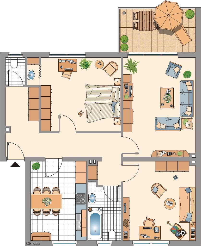 Wohnung zur Miete 799 € 3 Zimmer 87,4 m²<br/>Wohnfläche EG<br/>Geschoss 01.02.2025<br/>Verfügbarkeit Mittelstraße 49 Unterstolberg Stolberg 52222