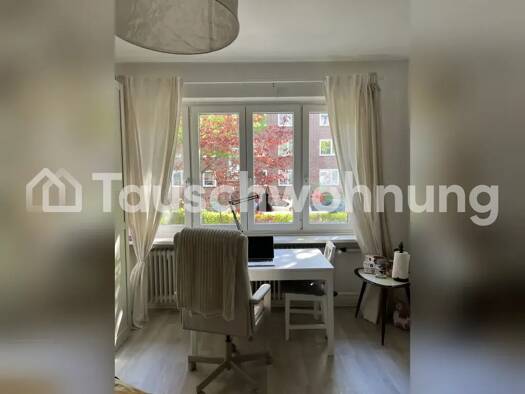 Studio zur Miete Tauschwohnung 450 € 1 Zimmer 33 m² Alsterdorf Hamburg 22085