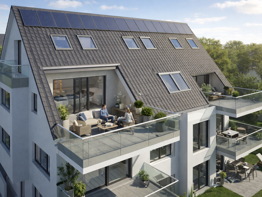 Maisonette zum Kauf - Neubau provisionsfrei 1.270.000 € 4 Zimmer 119 m² Schweitzerstr. 39 Sillenbuch Stuttgart 70619