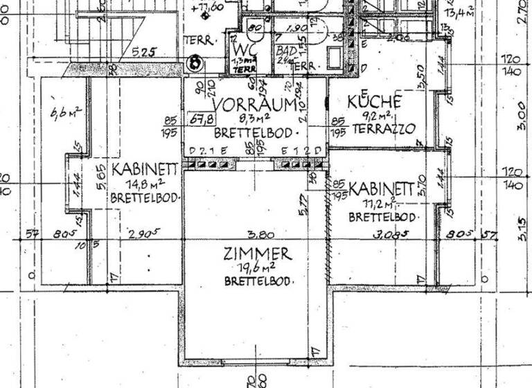 Wohnung zum Kauf 349.000 € 2 Zimmer 66,8 m² Hasenauerstraße Wien 1190