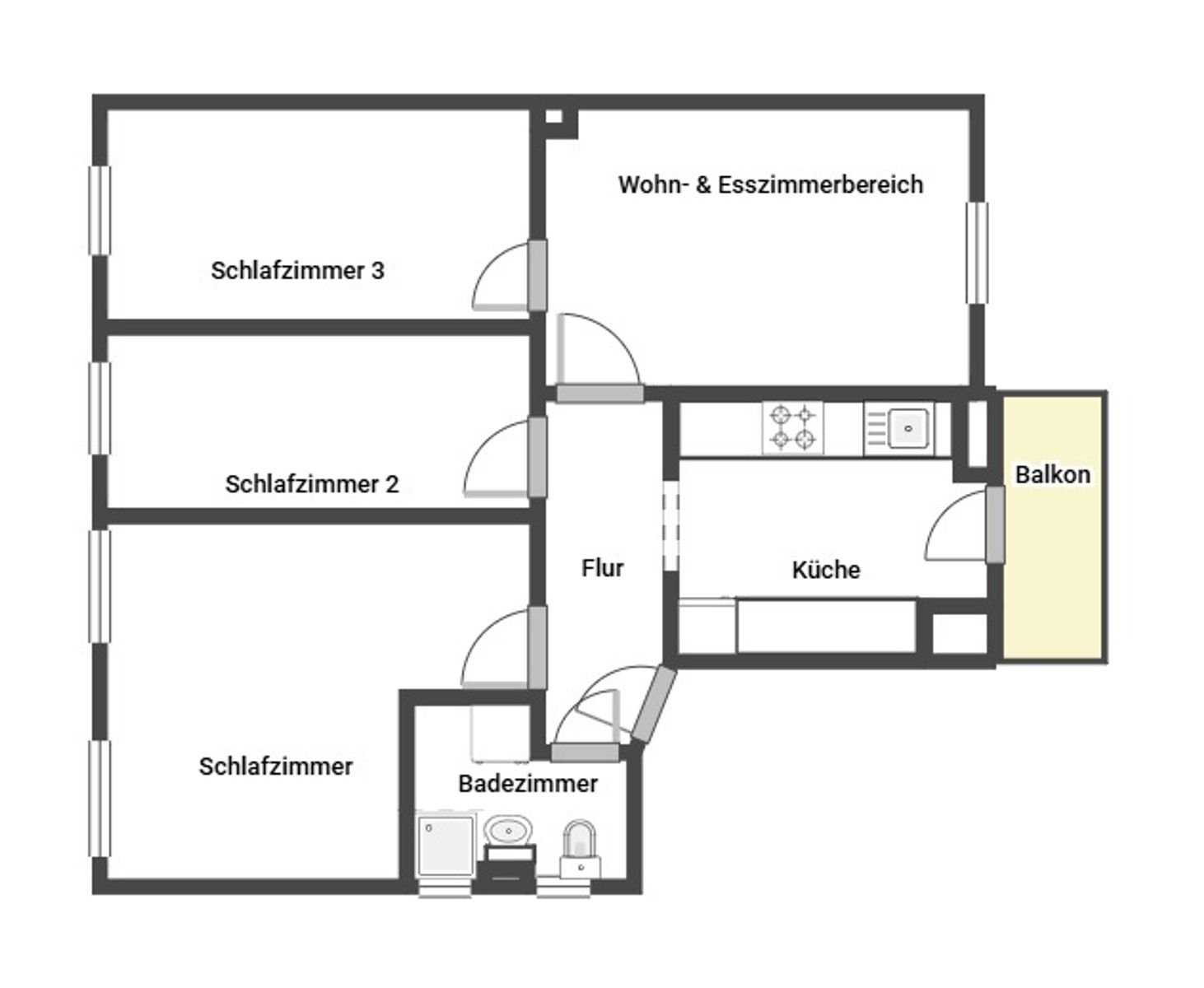 Immobilie zum Kauf als Kapitalanlage geeignet 330.000 € 4 Zimmer 65 m²<br/>Fläche Rotebühl Stuttgart 70176