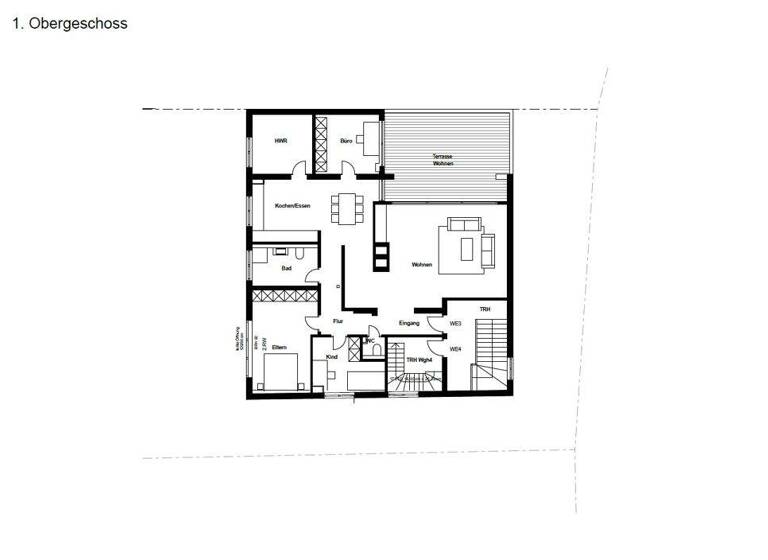 Wohnung zur Miete 1.550 € 4 Zimmer 150 m² 1. Geschoss Westerholt Herten / Westerholt 45701