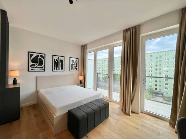 Wohnung zur Miete Wohnen auf Zeit 1.395 € 1 Zimmer 34 m² frei ab 01.02.2026 Platz der Vereinten Nationen 22 A Friedrichshain Berlin 10249