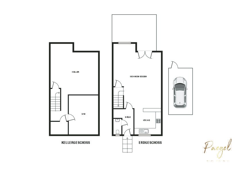 Reihenendhaus zum Kauf 372.000 € 5 Zimmer 119 m²<br/>Wohnfläche 241,4 m²<br/>Grundstück ab sofort<br/>Verfügbarkeit Thyrow Thyrow 14974