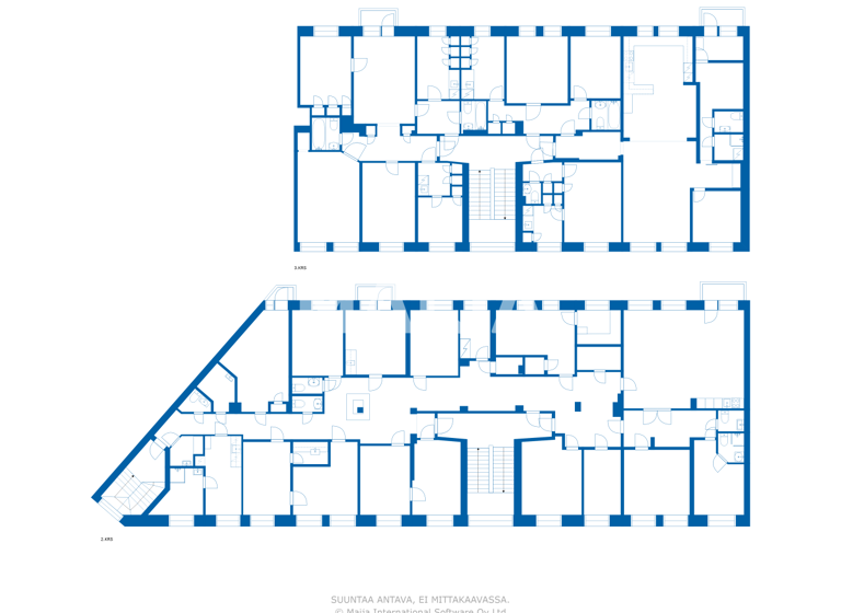 Studio zum Kauf 245.000 € 24 Zimmer 697,5 m² 2. Geschoss Oikokatu 2 Kouvola 45100