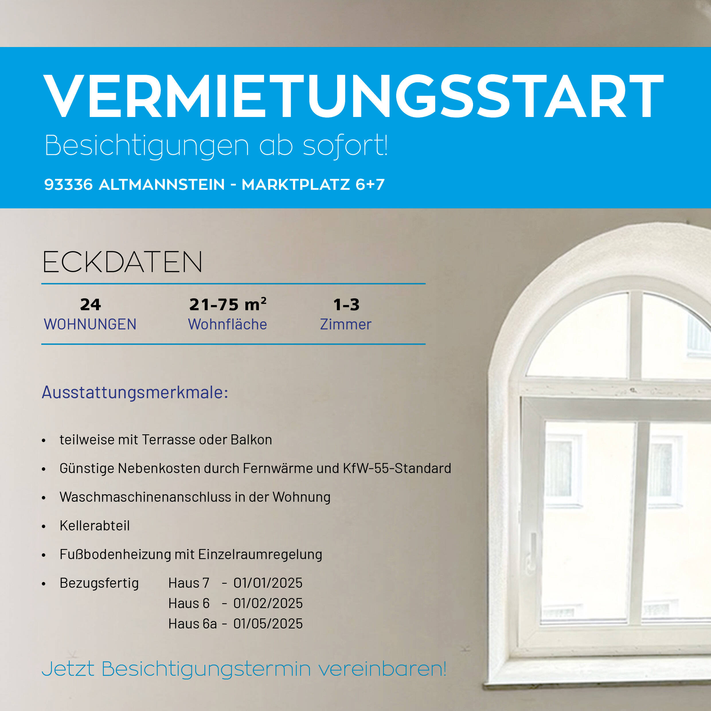 Wohnung zur Miete 250 € 2 Zimmer 21,1 m²<br/>Wohnfläche ab sofort<br/>Verfügbarkeit Markplatz 6 Steinsdorf Altmannstein 93336