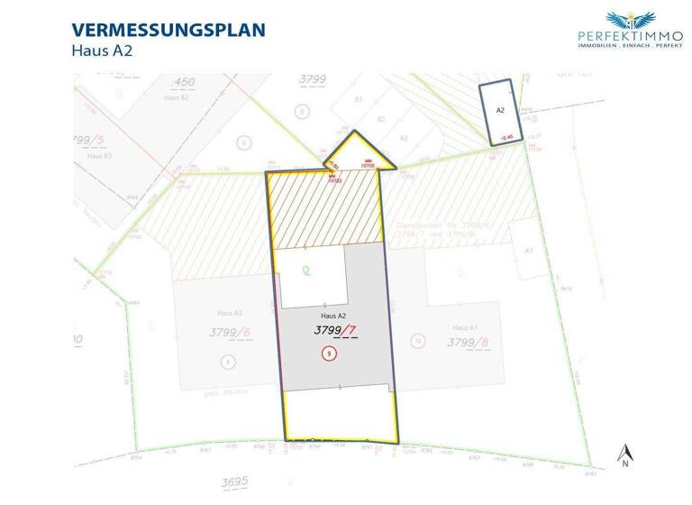 Reihenmittelhaus zum Kauf - Erstbezug 798.000 € 5 Zimmer 142 m² 222,6 m² Grundstück Stockach 6653