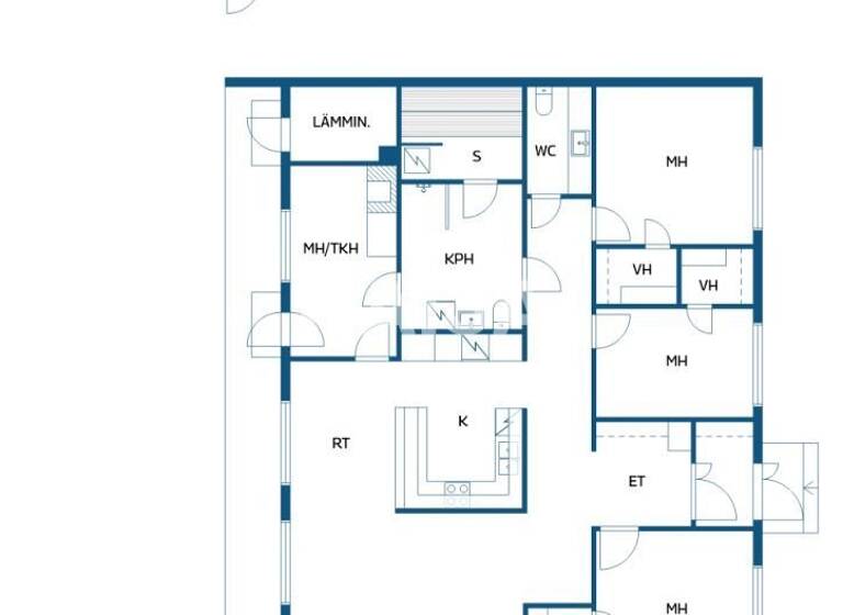 Einfamilienhaus zum Kauf 79.900 € 5 Zimmer 115 m² 736 m² Grundstück Lylykatu 10 Raahe 92160