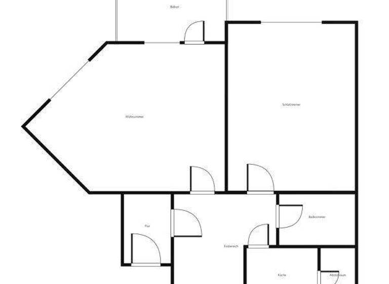 Wohnung zur Miete 517 € 2 Zimmer 68,1 m² 7. Geschoss frei ab 11.04.2026 Dresdenstr. 21 Heidberg Braunschweig 38124