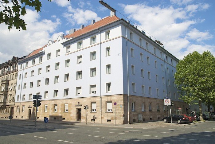 Wohnung zur Miete 454 € 2 Zimmer 60 m²<br/>Wohnfläche 3.<br/>Geschoss 01.01.2025<br/>Verfügbarkeit Schwabacher Straße 161 Südstadt 50 Fürth 90763