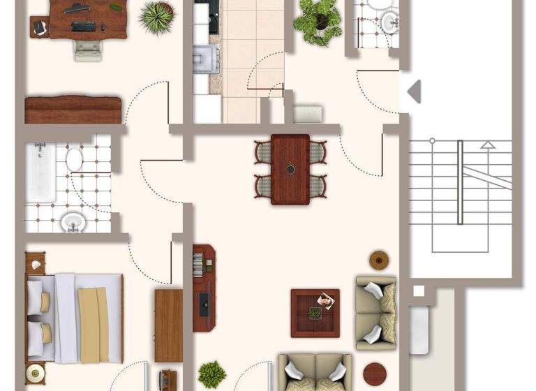 Wohnung zum Kauf 150.000 € 3 Zimmer 93,7 m² 1. Geschoss frei ab sofort Eschwege 37269