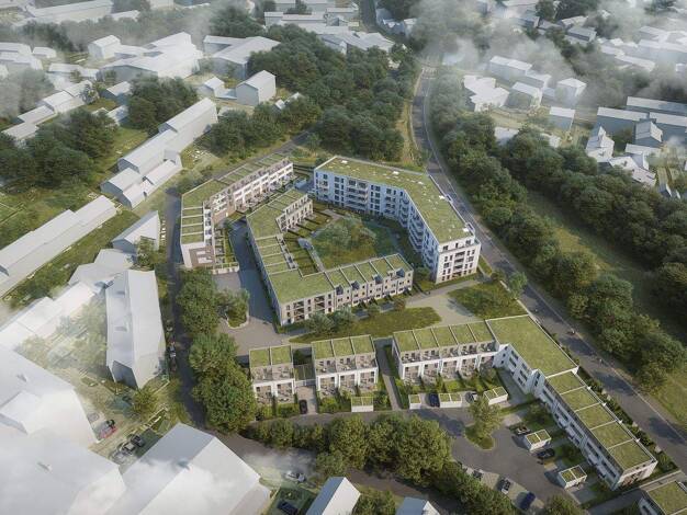 Wohnung zum Kauf - Neubau provisionsfrei als Kapitalanlage geeignet 457.400 € 3 Zimmer 114,4 m² Wuppertal Münzstraße Wuppertal 42281