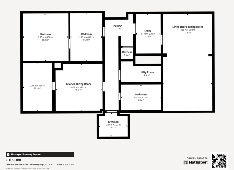 Einfamilienhaus zum Kauf 119.000 € 10 Zimmer 250 m² 645 m² Grundstück Rotdornstraße 4 Klüden 39638