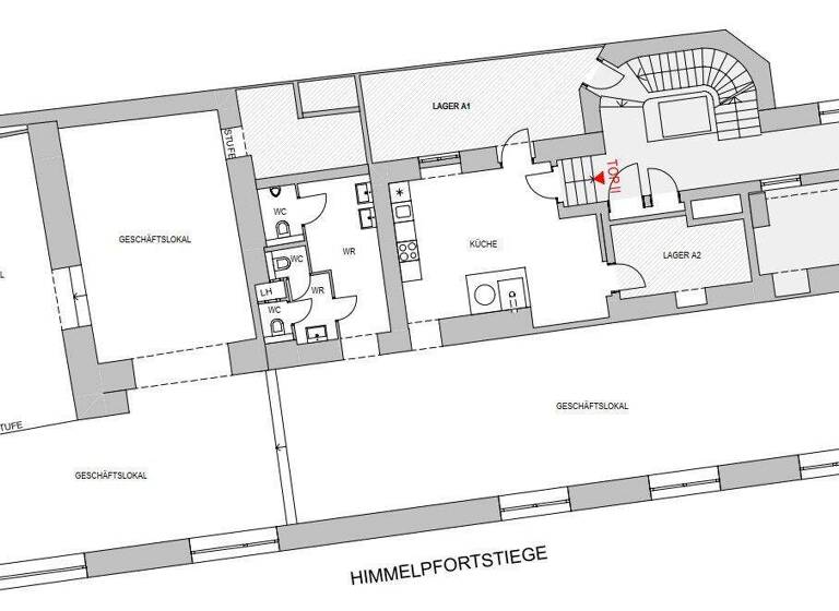 Laden zur Miete 12,50 € Wien 1090