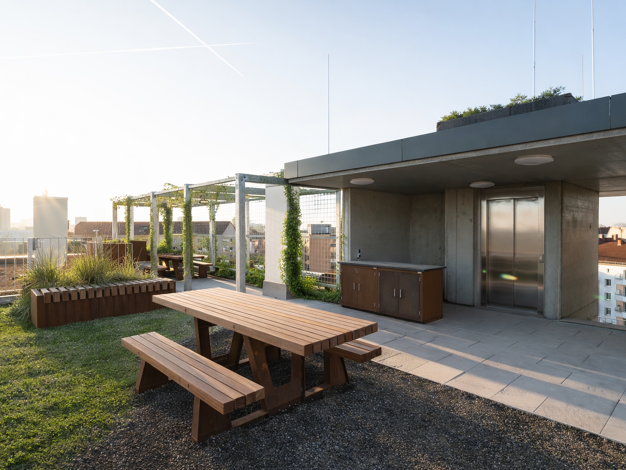 Wohnung zur Miete - Erstbezug 698 € 2 Zimmer 39,9 m² 4. Geschoss frei ab sofort Hansastraße 22 Alte Neustadt Magdeburg 39106