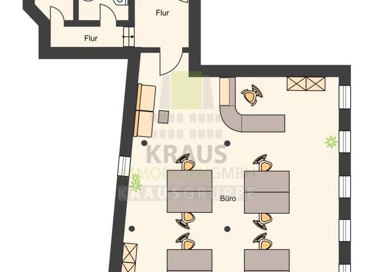 Bürofläche zur Miete provisionsfrei 2.340 € 130 m² Bürofläche Bergheim Heidelberg 69115