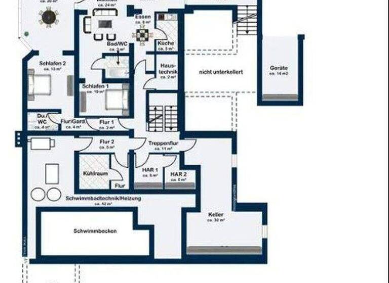 Villa zum Kauf provisionsfrei 1.490.000 € 11 Zimmer 681 m² 1.681 m² Grundstück Haimendorf Röthenbach an der Pegnitz 90552