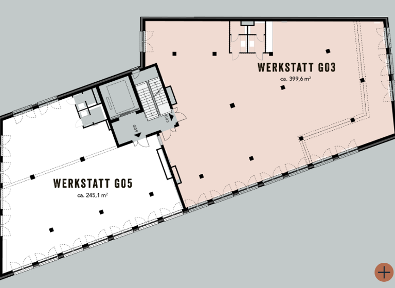 Bürofläche zur Miete provisionsfrei 11,50 € 644,7 m² Bürofläche teilbar ab 148,3 m² Rothenburgsort Hamburg 20539