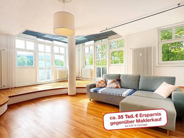 Maisonette zum Kauf provisionsfrei 969.000 € 5 Zimmer 123 m² 3. Geschoss Schöneberger Straße 13 Kreuzberg Friedrichshain-Kreuzberg 10963