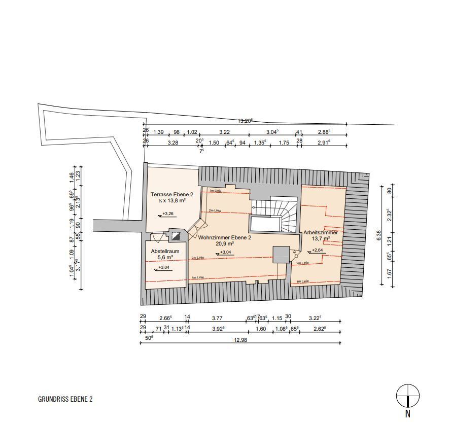 Penthouse zum Kauf 1.095.000 € 7 Zimmer 210 m²<br/>Wohnfläche Altstadt Passau 94032