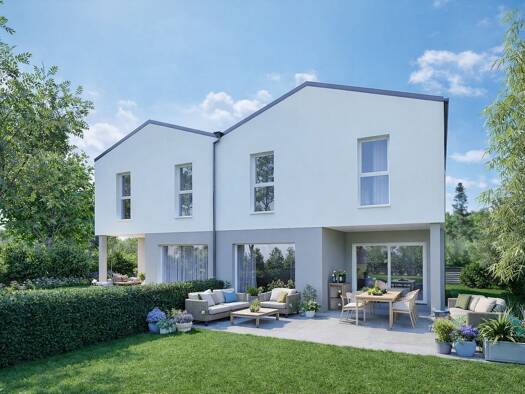 Doppelhaushälfte zum Kauf - Erstbezug 469.900 € 4 Zimmer 120 m² 298 m² Grundstück Ernst Bayer-Gasse Bruck an der Leitha 2460