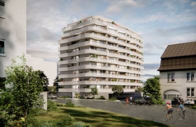 Wohnung zum Kauf - Erstbezug provisionsfrei 405.600 € 2 Zimmer 51,1 m² 2. Geschoss Am Briel 53 Petershausen Konstanz 78467