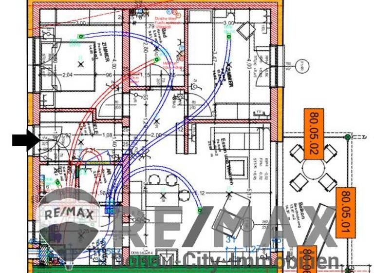 Wohnung zum Kauf 329.000 € 3 Zimmer 73 m² 2. Geschoss Tulln an der Donau 3430
