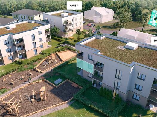 Wohnung zum Kauf - Erstbezug provisionsfrei 369.900 € 3 Zimmer 81,3 m² 1. Geschoss Rennbahnallee Dahlwitz-Hoppegarten Hoppegarten 15366