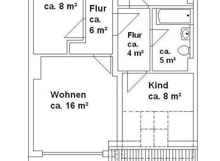 Wohnung zur Miete 491 € 3 Zimmer 62,4 m² 2. Geschoss frei ab 01.06.2026 Am Weidenring 3b Biederitz 39175