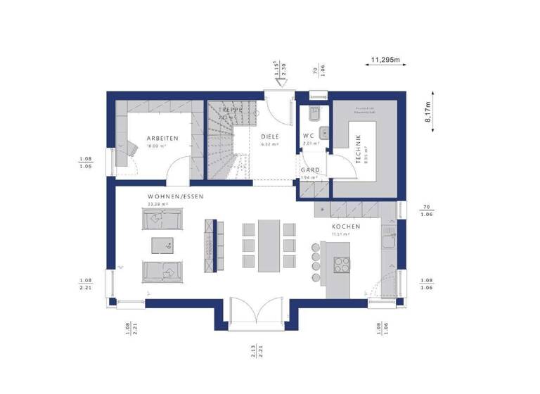 Haus zum Kauf provisionsfrei 491.660 € 5 Zimmer 148 m² 675 m² Grundstück Frankfurt Frankfurt (Oder) 15232