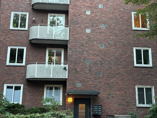 Wohnung zur Miete 588 € 1 Zimmer 32 m² 2. Geschoss Bürgerstraße 34 Barmbek-Süd Hamburg 22081