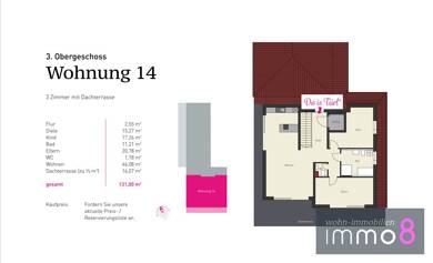 Penthouse zum Kauf - Neubau provisionsfrei 839.000 € 3 Zimmer 131 m² frei ab sofort Schrobenhausen Schrobenhausen 86529