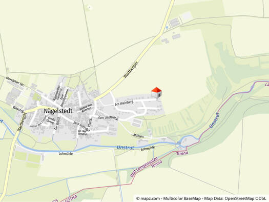 Grundstück zum Kauf 60.000 € 806 m² Grundstück Nägelstedt Bad Langensalza 99947