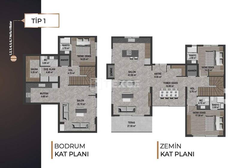 Einfamilienhaus zum Kauf 900.000 € 7 Zimmer 380 m² 450 m² Grundstück Aydin 09400