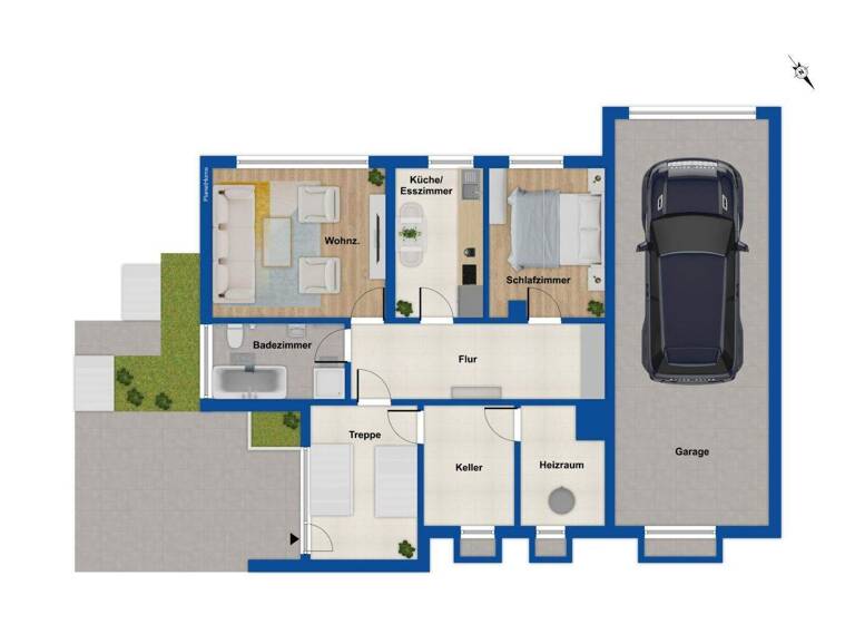 Einfamilienhaus zum Kauf 330.000 € 6 Zimmer 156,3 m² 759 m² Grundstück Esselbach 97839