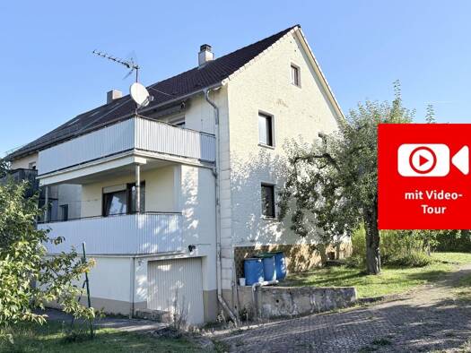 Doppelhaushälfte zum Kauf 166.000 € 6 Zimmer 106 m² 580 m² Grundstück Feuchtwangen Feuchtwangen 91555