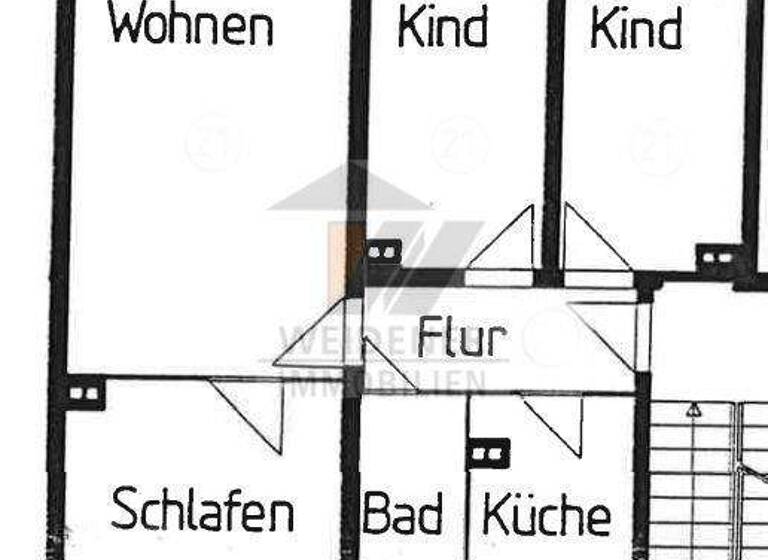 Wohnung zur Miete 420 € 4 Zimmer 69,5 m² 3. Geschoss frei ab sofort Schulstraße 23 Langenberg Gera 07552