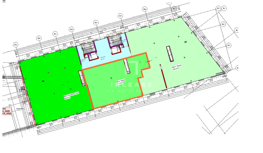 Bürofläche zur Miete 253 m²<br/>Bürofläche ab 253 m²<br/>Teilbarkeit Oststadt - Südlicher Teil Karlsruhe 76131