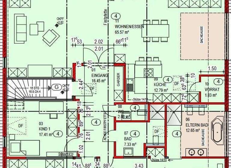Wohnung zum Kauf 924.800 € 4 Zimmer 193,7 m² Tarforst Trier 54296
